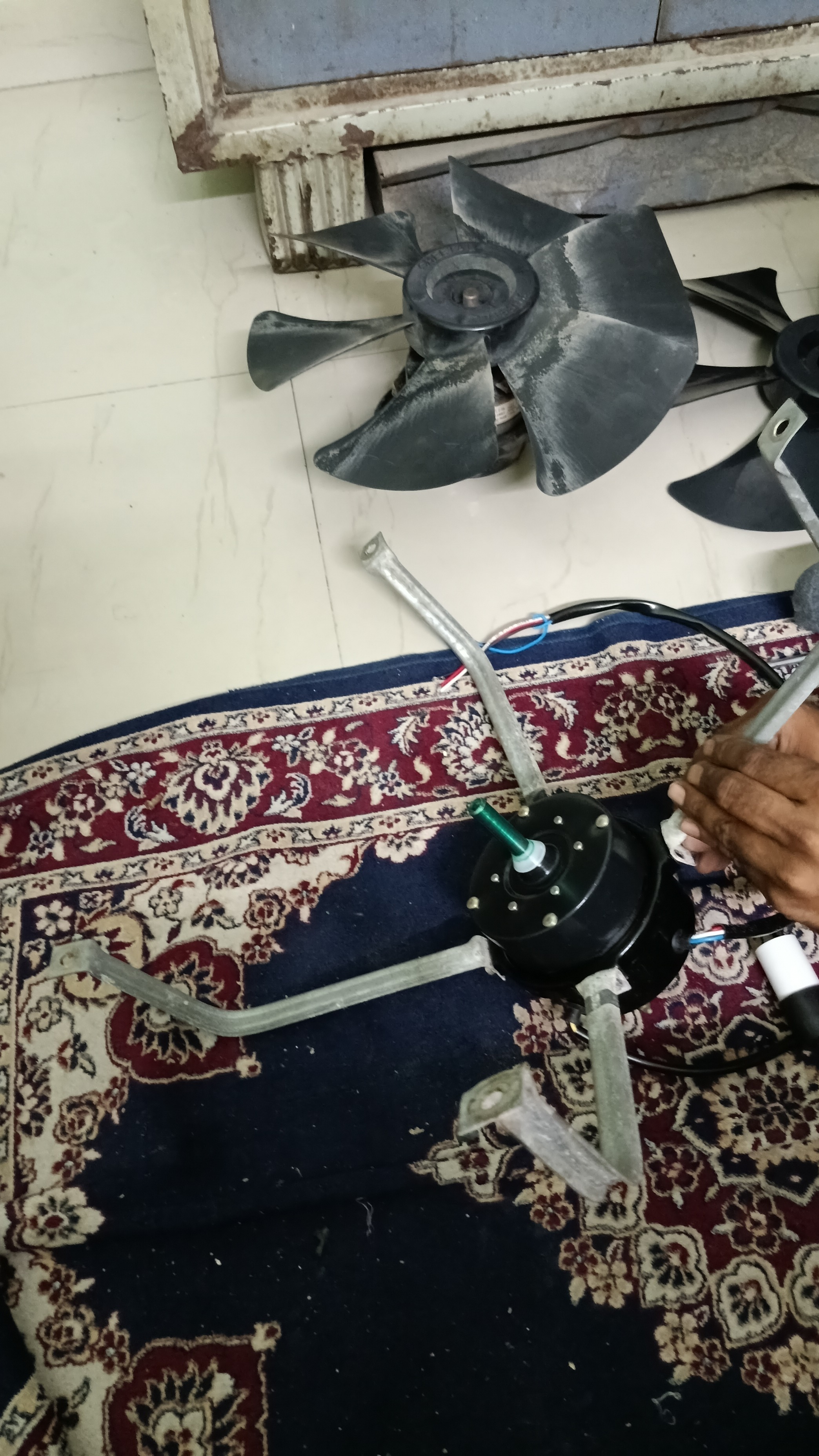 Cooler fan blade issues