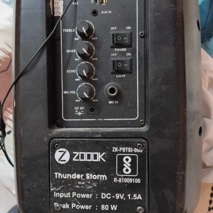 Zoook Thunder Speaker Repair in Delhi | Bluetooth & Karaoke Service