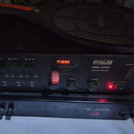 Ahuja SSB-120DP Amplifier Repair in Delhi | PA System Service