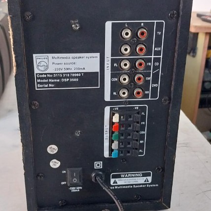 Philips DSP 3500 Speaker Repair Mohan Garden & Dwarka Delhi