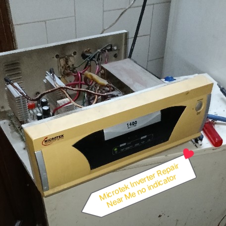 Microtek Inverter Repair Near Me in Dwarka | No Indicator Problem