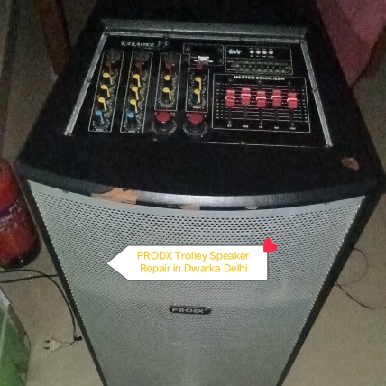 Trolley Speaker Repair Near Me in Dwarka | No Sound Problem