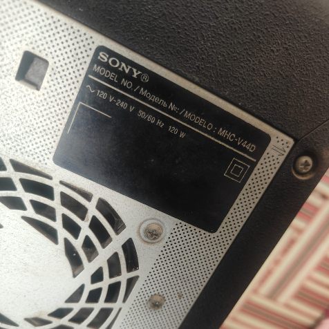 Sony MHC-V44D No Power Indicator Repair in Dwarka Delhi